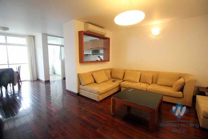 Cheap price furnished apartment with 3 bedrooms for rent in Westlake Tay Ho, Hanoi